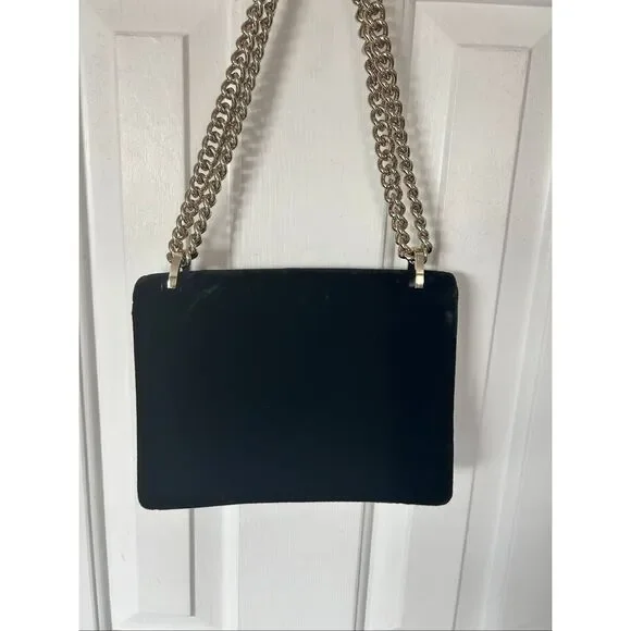 Kate Spade Watson Lane Marci Black velvet like material